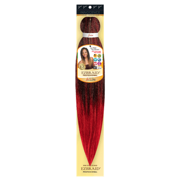 Innocence - EZBRAID Pre-Stretched Itch-Free Braid Hair, Women Synthetic Hair Braid 26" Red