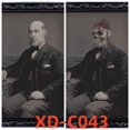 thumbnail image 1 of Retrato de fantasma para Halloween, Marco de imagen que cambia de cara, accesorio de decoración, álbum de fotos de fantasma, 1 of 4