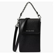 Michael Kors Jet Set Small North/South Chain Top-Handle Crossbody Black One Size