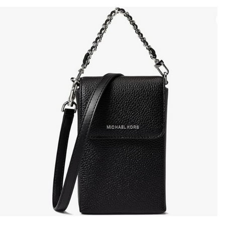 Michael Kors Jet Set Small North/South Chain Top-Handle Crossbody Black One Size