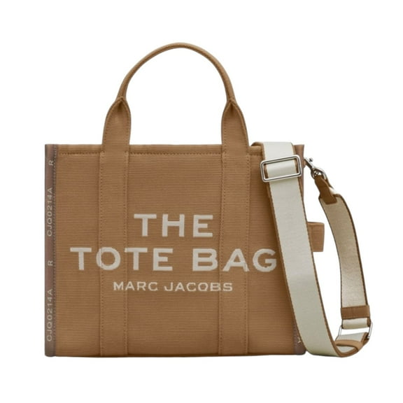 The Tote Bag Marc Jacobs Medium Jacquard Camel