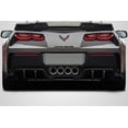 thumbnail image 1 of 2014-2019 Chevrolet Corvette C7 Carbon Creations Exe Rear Diffuser - 2 Pieces, 1 of 1