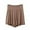 Khaki, variant on fatyb Womens High Waist Pajama Shorts Loungewear Comfy Loose Shorts Solid Color Sleep Shorts for Women