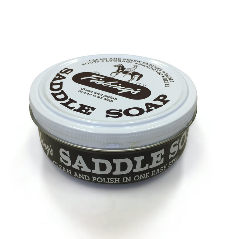 Saddle Soap Black 12 oz.