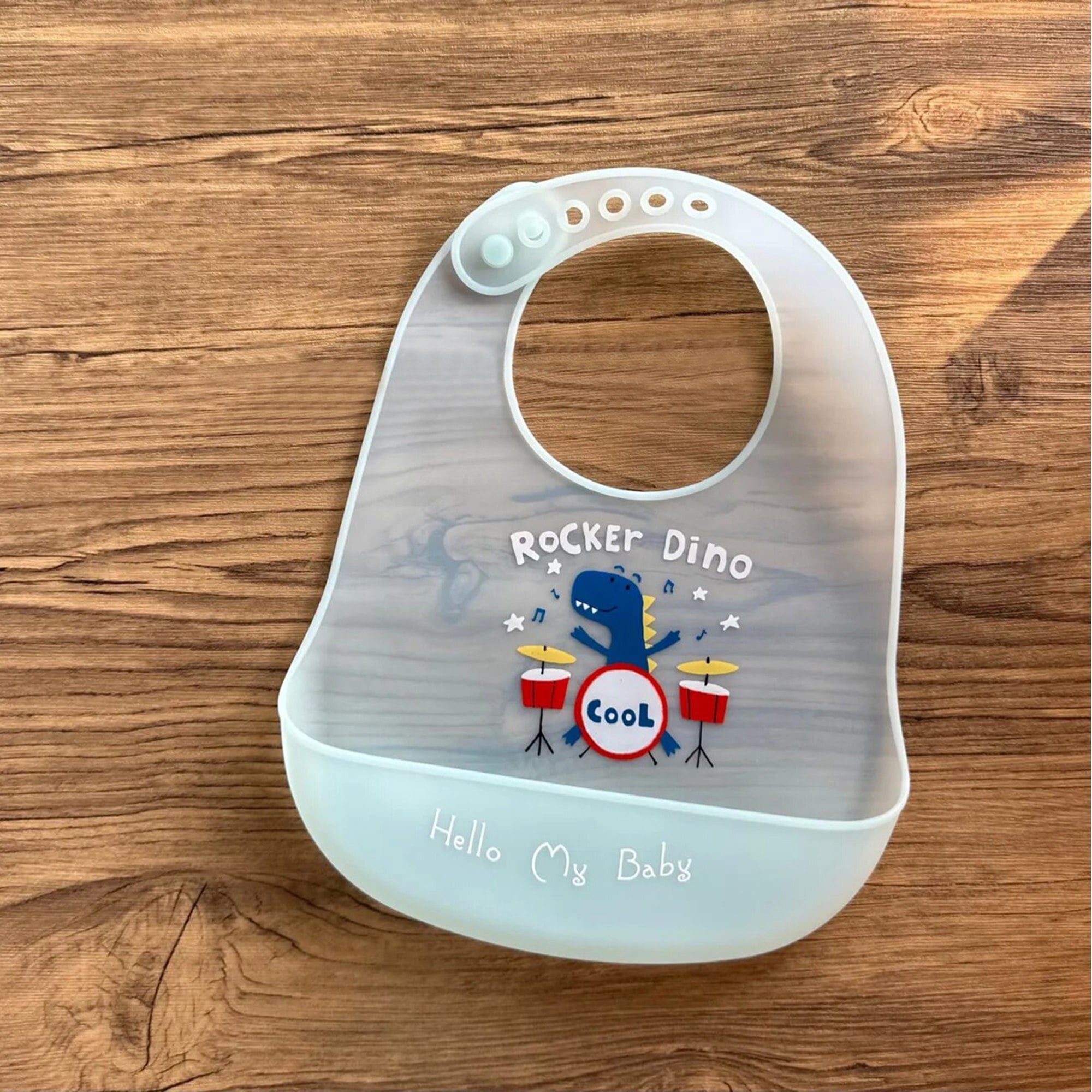 GOLDCOLIN Set of 3 Silicone Bibs for Babies & Toddlers,Soft Adjustable Bibs with Pocket Food Catcher for Baby Girl,Boy