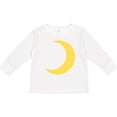 thumbnail image 3 of Inktastic Cute Yellow Moon Boys or Girls Long Sleeve Toddler T-Shirt, 3 of 5
