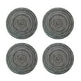 thumbnail image 3 of 14 Inch Round Braided Placemats, Heat-Resistant Stain Resistant Anti-Skid, Round Table Mats Washable Polyproplene Table Mats Placemats for Dining Tables (Set of 4,Gray ), 3 of 8