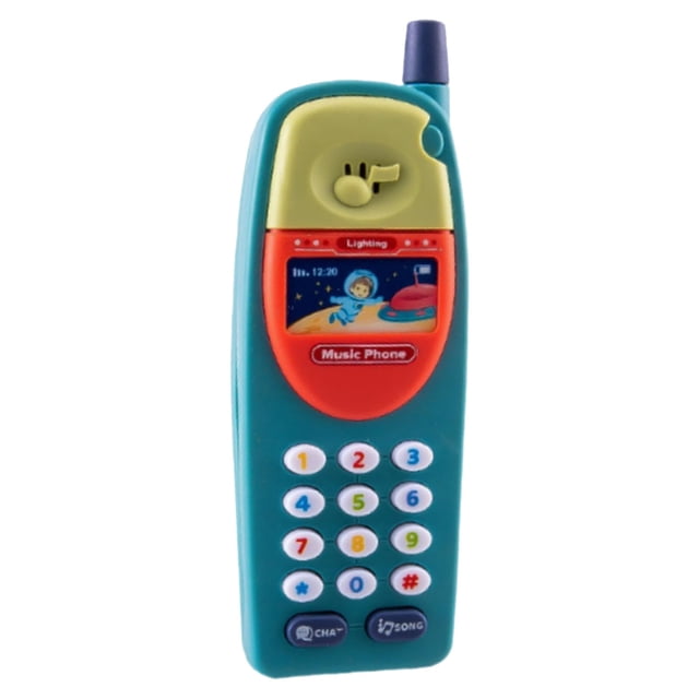 Interactive Early Education Toy Phone for Babies and Toddlers with Musical Sound Effects Learning Development