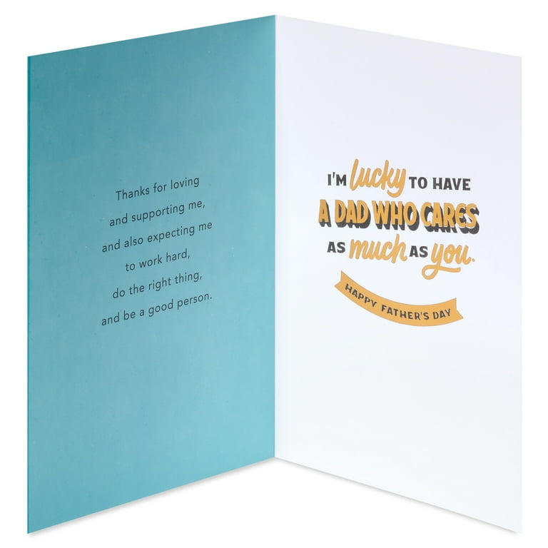 American Greetings Father's Day Card for Dad from Daughter (Strong Dads)