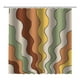 thumbnail image 5 of Toystoory Cortina de baño abstracta - Cortina de ducha extra gruesa de secado rápido de artesanía exquisita no pasante Type2 NO2, 5 of 6