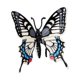 thumbnail image 5 of Modelo de mariposa Animal, juguete cognitivo educativo de insectos, mariposa de cola de golondrina para accesorios de fotografía, decoración de fiesta, 5 of 10