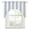 Aqua, variant on Blue Grey Stripe Swag Valances for Windows, Modern Farmhouse Vertical Striped Kitchen Valance Rod Pocket Window Treatment, Bathroom Swag Curtain Panel for Living Room, 56 x 36 inch