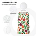 thumbnail image 6 of Easygdp Skull and Flowers Men's Mesh Basketball Jersey Quick Drying Sleeveless Shirts Fitted Muscle Tank Tops Sport Round Neck T-Shirt - Small, 6 of 9