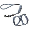 thumbnail image 1 of Touchcat CTHA1GYMD Radi-Claw Durable Cable Cat Harness & Leash Combo - Dark Grey - Medium, 1 of 1