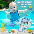 thumbnail image 7 of UTOYZ Ferry Fun and Friends Bath Toy Play Set for Toddlers 12 Months and up, 15 Piece, 7 of 7