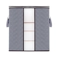 thumbnail image 3 of Large Quilt Storage Bag Heavy Duty Clothes Packing Organizer with Zipper for Moving Luggage Bedding Seasonal Clothing Protection, Ukhbmc, 3 of 8