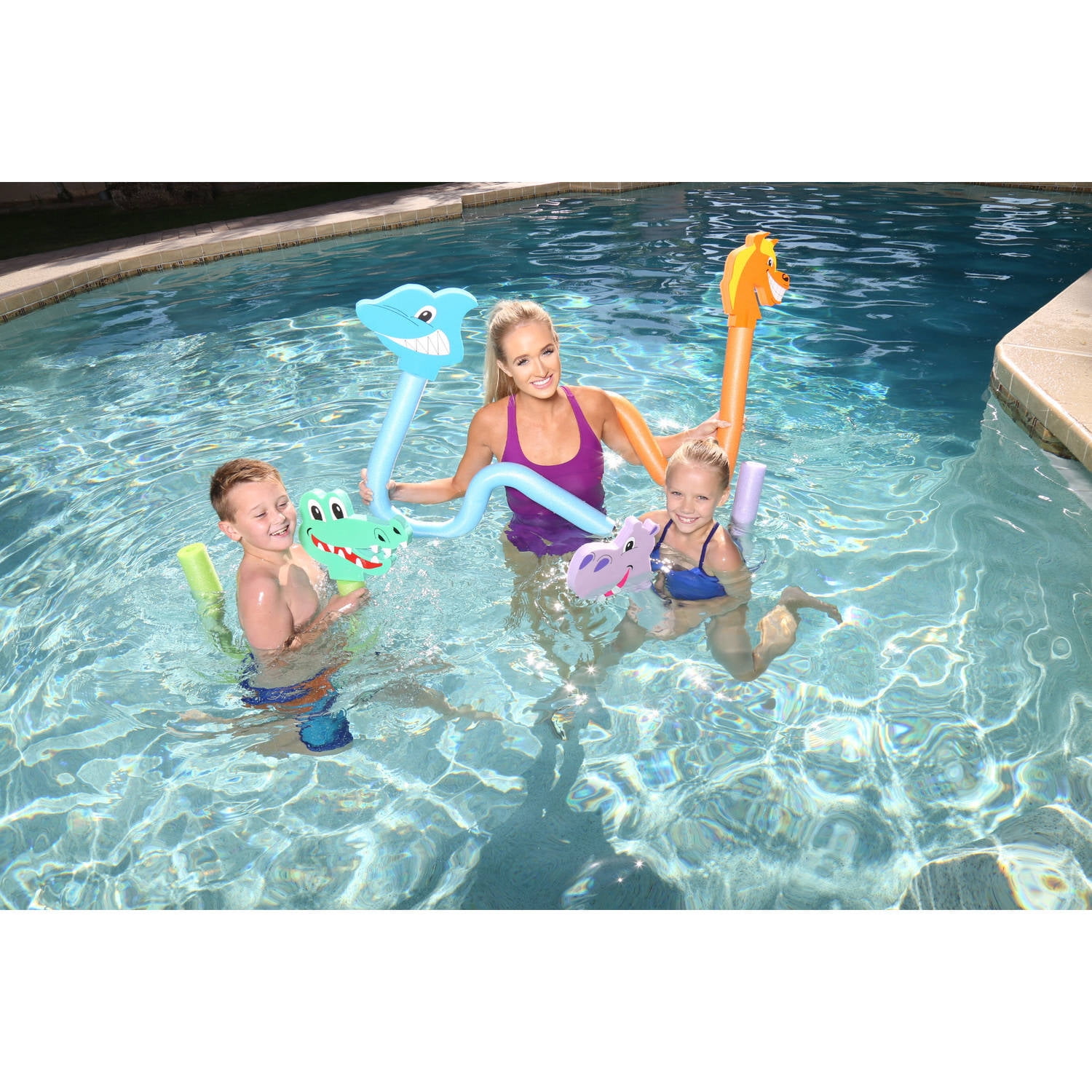 shark pool noodle