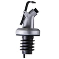 thumbnail image 2 of Sivler Olive Oil Pour Spout Dispenser with Flip Top, Universal Liquor Bottle Spout and Drizzle Spout for Oil and Vinegar Cruets, Pack of 1, 2 of 7