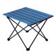 thumbnail image 2 of De Camping Portátil, Pequeña Plegable Con De Aluminio Y Bolsa De Transporte Para Exteriores, Picnic, Barbacoa, Cocina, Fest Azul Baoblaze Mesa de camping plegable, 2 of 8