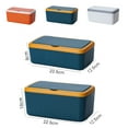 thumbnail image 4 of CAROOTU Desktop Tissue Box Holder Modern Dustproof Easy Use Wet Wipes Dispenser Holder, 4 of 7