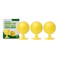 thumbnail image 2 of Fruit Fly Trap Ball Multi-Purpose Sticky Citrus-Shaped Flying for Fruit Flies, Hoverflies, and Gnats, 2 of 9