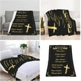 thumbnail image 3 of Christian Gifts for Women Men - Gifts for Women Birthday Unique - Inspirational Gifts for Women Men - Religious Gift for Women - Throw Blankets for Couch Sofa Bed Warm Gifts 50"X 60", 3 of 6