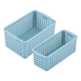 thumbnail image 2 of Cestas de Modelo Gabinete de Estar 1:12 Sunnimix Accesorios de Decoración Azul, 2 of 7