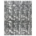 thumbnail image 5 of Gertmenian Imani Gael Modern Abstract Plush Charcoal/Gray/Black Shag Indoor Area Rug, 6FTx9FT, 5 of 5