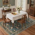 thumbnail image 2 of KUETH 5'x7' Vintage Floral Area Rugs for Living Room, Non Slip Machine Washable Forest Bird Rug, Low Pile Print Rug for Bedroom Dining Room Home Office, 2 of 10