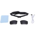 thumbnail image 2 of Gafas Con Cámara HD 1080P Lentes Polarizadas Gafas Con Cámara Deportiva Para Actividades Al Aire Ciclismo Deportes Viajes Soporte Conectividad Telefónica Vista En, 2 of 7