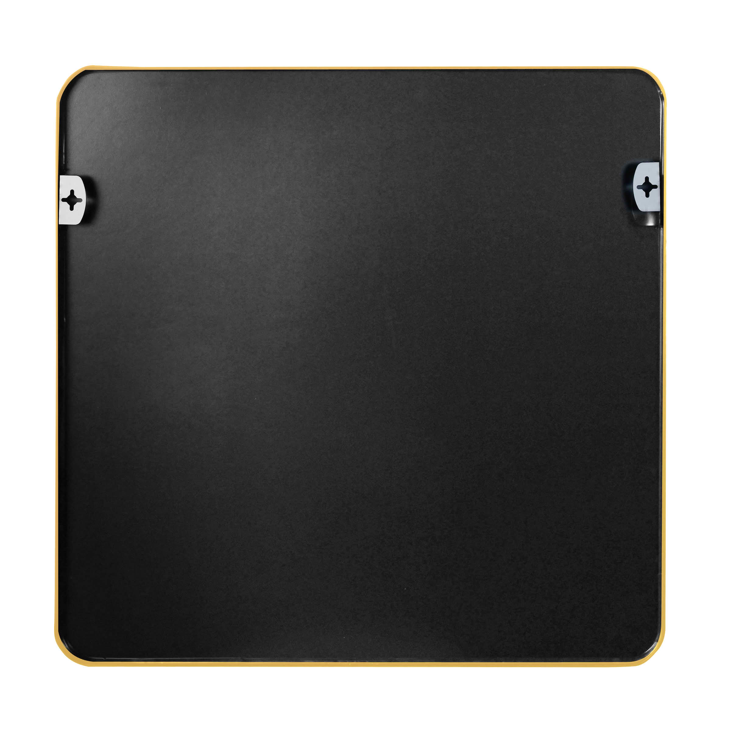 MAYEERTY 36x36 Inch Gold Metal Framed Square Bathroom Wall Mirror, for Bathroom and Powder Room
