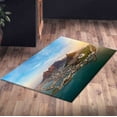 thumbnail image 5 of Stair Rugs, Landscape Rugs, Small Rugs, Table Mountain National Park Rug, Colorful Rug, Cityscape Rug, South Africa Rug, Dining Room Rugs, 1.7'x2.3' - 50x70 cm, 5 of 8