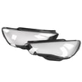 thumbnail image 1 of Headlamp Shell Cover Leftright Headlight Lens Clear Headlamp Shade Front Lights Lens Cover Pair Headlight Lens Cover Replacement PC Transparent Headlamp Shade Fit For A3 8V/ RS3, 1 of 8