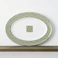 thumbnail image 5 of Noritake  Infinity Oval Platter, 14" Green Platinum, 5 of 5
