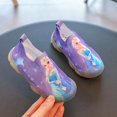 thumbnail image 1 of Zapatos de baile de princesa púrpura congelada para niñas de Disney, zapatos informales para estudiantes escolares suaves de dibujos animados, talla europea 22-3128 Gao Jinjia LED, 1 of 2