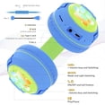 thumbnail image 5 of Riwbox CF9 Auriculares Bluetooth para niños Oreja de Gato con luz LED, límite de Volumen Seguro de 85 dB, micrófono Incorporado y micrófono Boom para Llamadas, Auriculares inalámbricos y con Cable par, 5 of 5
