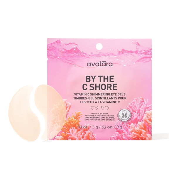 Avatara By the C Shore Vitamin C Hydrogel Eye Mask for Dark Circles, 1 Pair