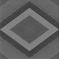 thumbnail image 1 of Ahgly Company Machine Washable Indoor Square Transitional Dark Gray Black Area Rugs, 8' Square, 1 of 7