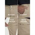 thumbnail image 6 of X RAY JEANS Mens Five Pocket Commuter Pants, Stone, 28x30, 6 of 7