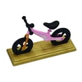 thumbnail image 1 of Bicicleta de montaña en miniatura a escala 1/12, accesorios de tiro para casa de muñecas. Rosa, 1 of 5