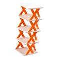 thumbnail image 2 of Foldable Shoe Rack Shoe Organizer Multi-Tier Rack Shoe Rack Shoe Rack for Living Orange 5Layer 66cm, 2 of 9