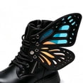 thumbnail image 5 of LvhaoGJOB Girls' Ankle Boots for Everyday Wear - Lace-Up Design, Side Zipper, 5 of 5