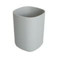 thumbnail image 5 of Bath Bliss 2 Tone Contemporary Plastic 4 Piece Bathroom Ensemble in Gray, 5 of 9