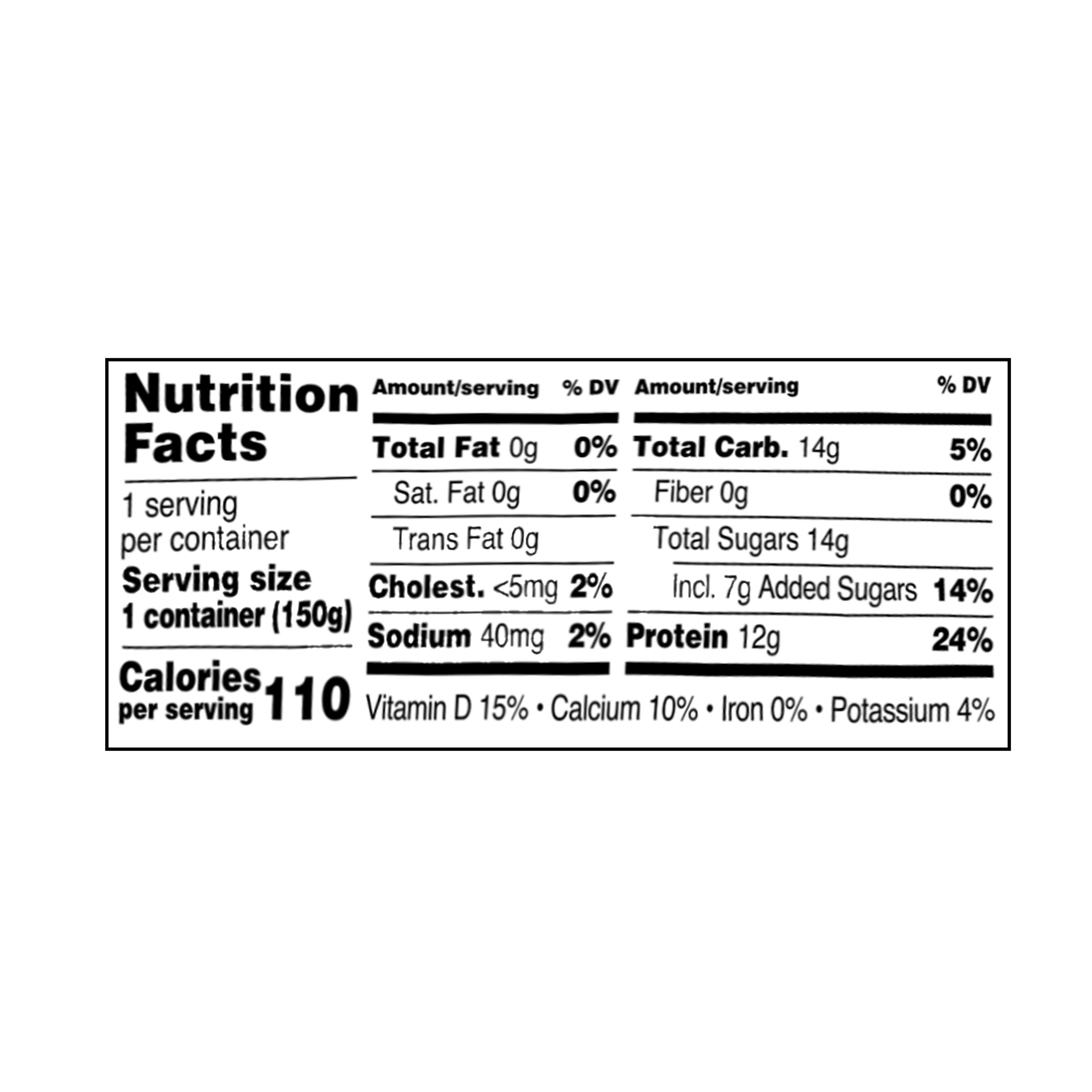 Great Value Lemon Meringue Pie Greek Yogurt, 5.3 oz Individual Cup