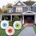 thumbnail image 2 of 3Pcs Eyeball Balloon Increase Atmosphere Realistic Scary Waterproof Halloween Inflatable Balloon for Bar, 2 of 8