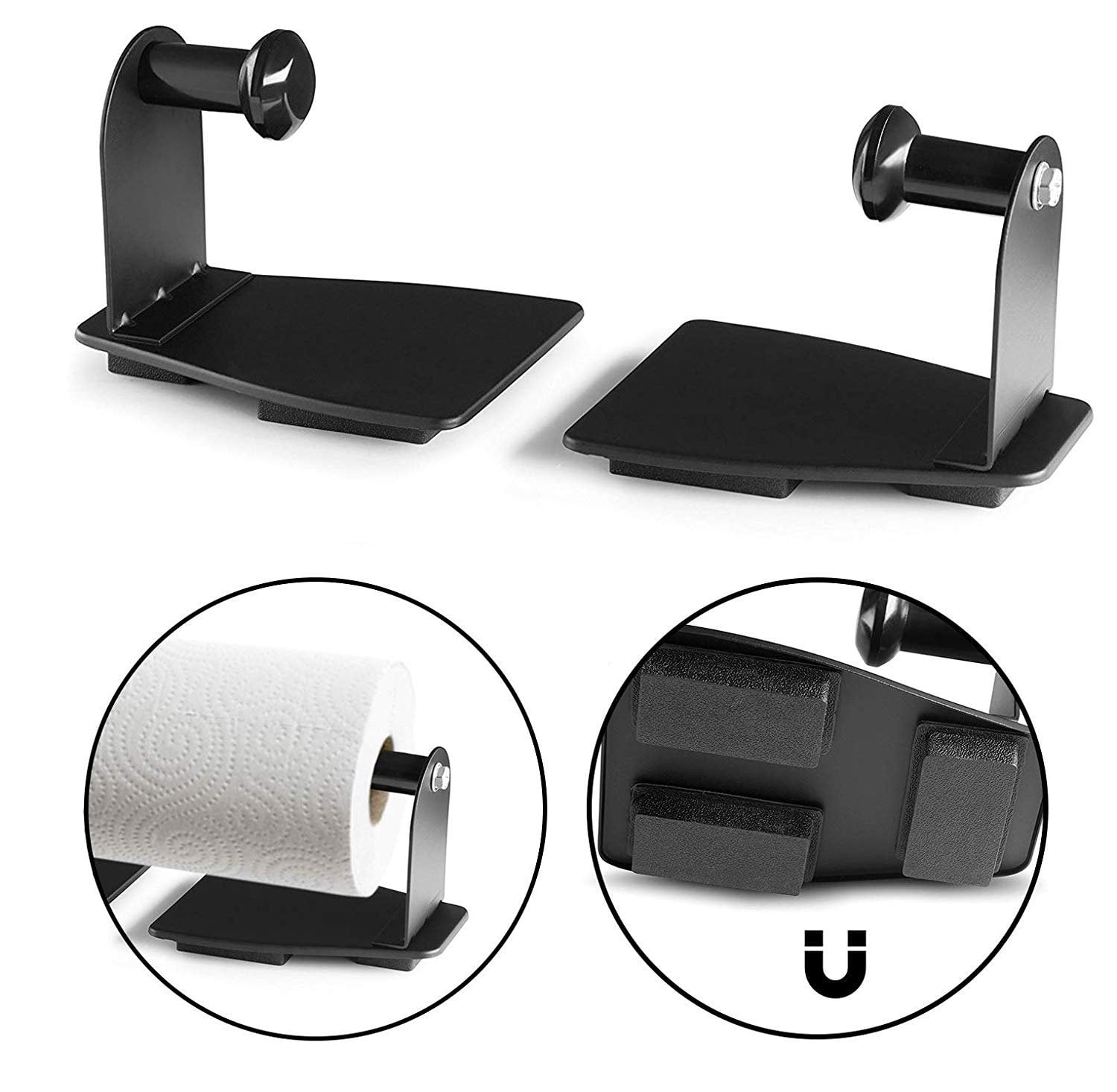 Katzco Magnetic Paper Towel Holder - Small, Heavy Duty Steel Holder with  Magnetic Backing, Towel Holder - Harris Teeter