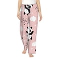 thumbnail image 2 of Lsque Panda Print Women's Pajama Pants, Lounge Pant - Comfortable Home Wear,Elastic Waistband, Stylish Design-Small, 2 of 9
