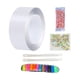 thumbnail image 1 of Cinta adhesiva de doble cara Manualidades divertidas sin hechas a mano con bolas Manualidades para niños 2mmx5cmx1m Lentejuelas Soledad Cintas de doble cara, 1 of 10