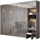 thumbnail image 5 of Light Luxury High-Gloss Wardrobe Simple Modern Bedroom Cabinet Four-Six-Eight Door Combination Closet Furniture For Clothes My Lux Decor Round, 5 of 20