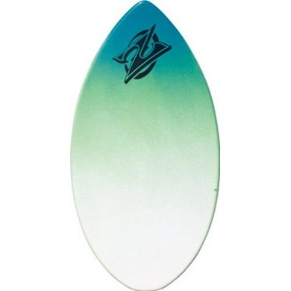 Zap Ace 56-Inch Skimboard White with Assorted Color Bottom Art